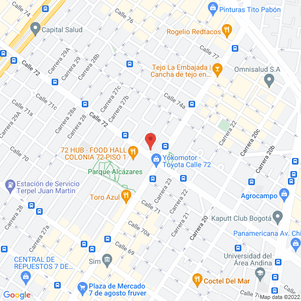 Mapa de Futuros Cientificos Ofec S.A.S.