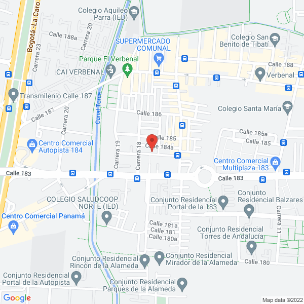 Mapa de Gelkey S.A.S.