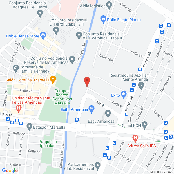Mapa de Gente Con Estilo Tv Ges S.A.S.