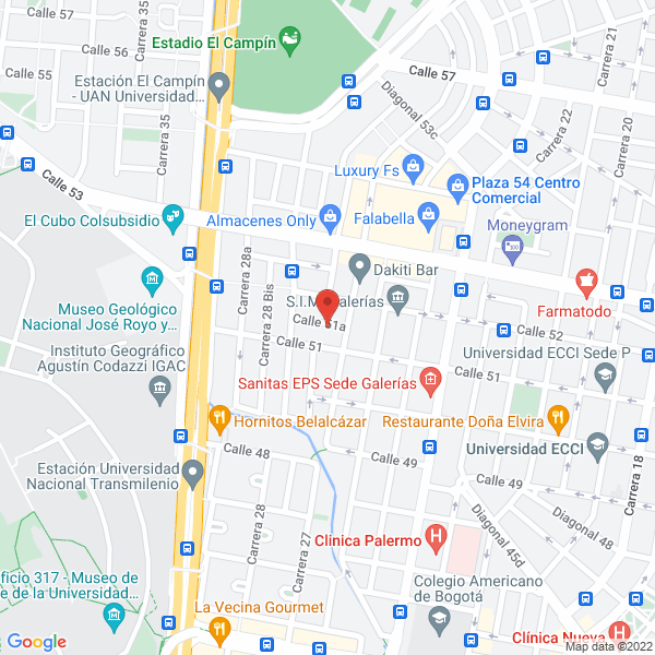 Mapa de Genyx S.A.S.