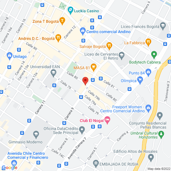 Mapa de German Avendaño Estilistas S E.U.