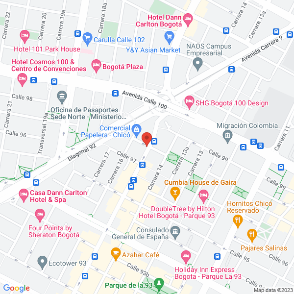 Mapa de Ges Grupo De Especialistas En Seguridad Ltda.