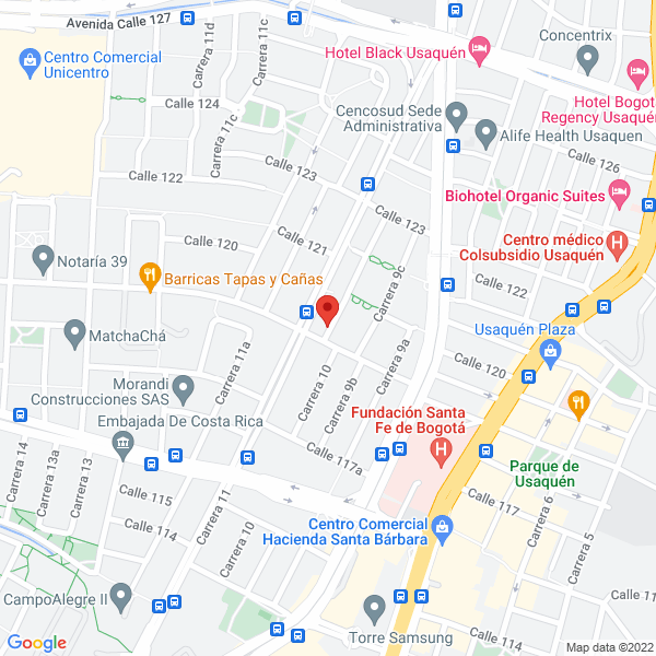 Mapa de Gesar Asesores S.A.S.