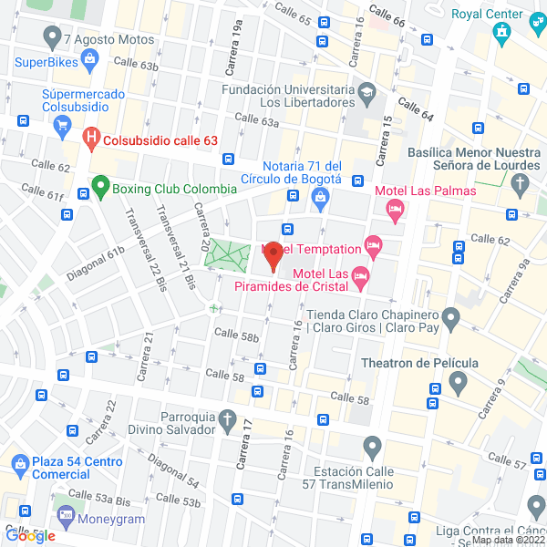 Mapa de Gesinteg Colombia Ltda.