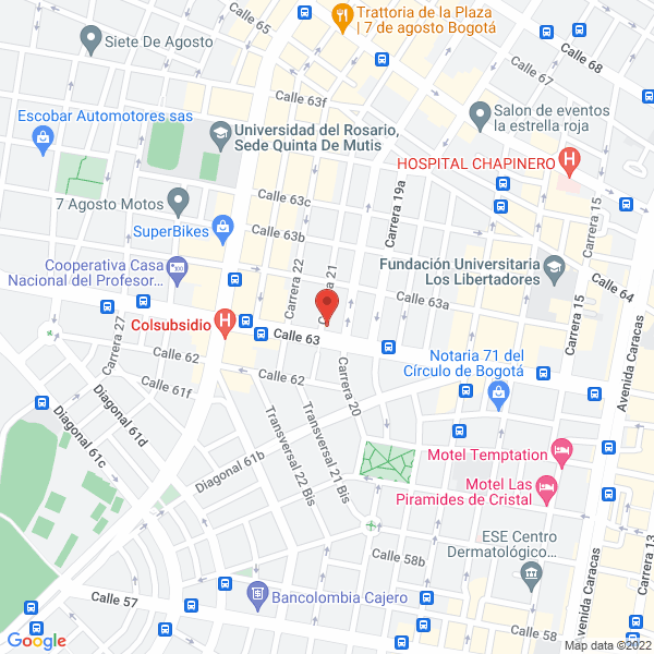 Mapa de Gess Consulting S.A.S.