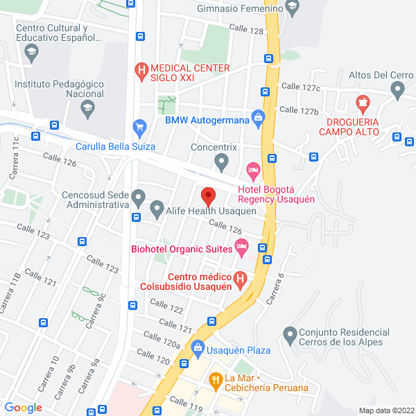 Mapa de Gesta Inmobiliaria Ltda.