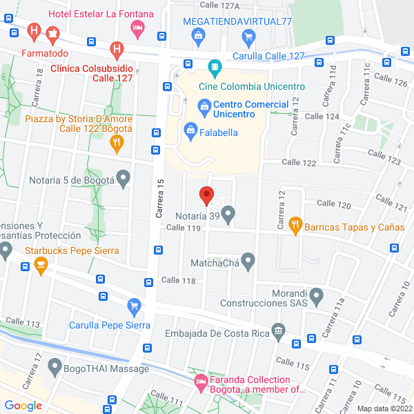 Mapa de Gestión Comercial Efectiva Gecoe S.A.S.