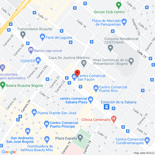 Mapa de Golden Natural Corporations S.A.S.