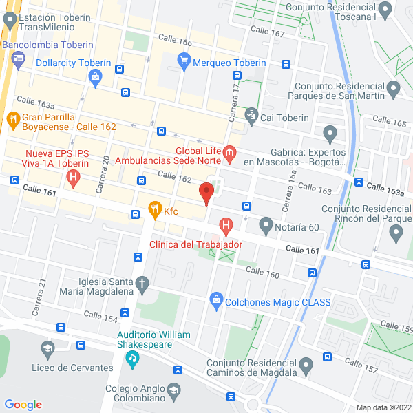 Mapa de Golden Natural S.A.S.