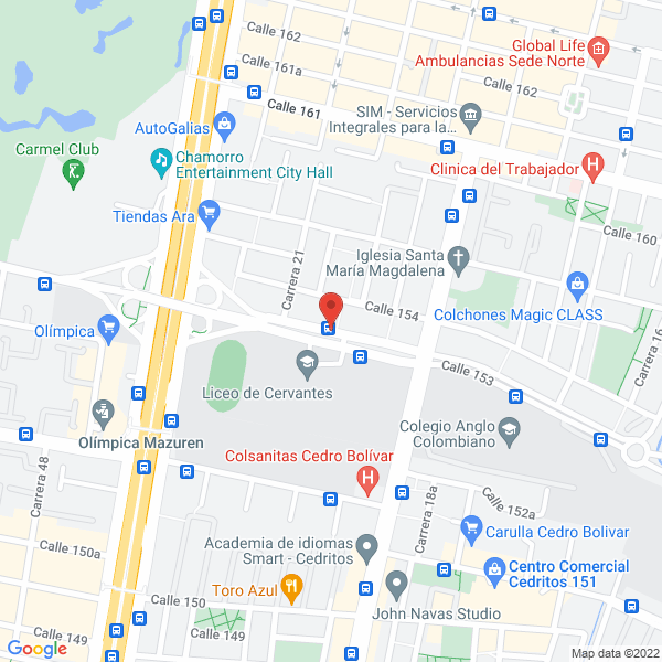 Mapa de Gómez Amorocho & Asociados S.A.S