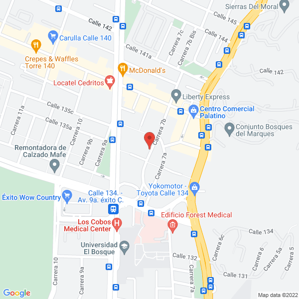 Mapa de González Jaramillo G J Y Cía. Ltda.
