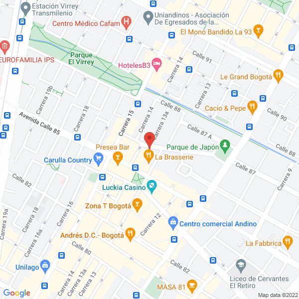 Mapa de González Saavedra Y Cía. S. En C.