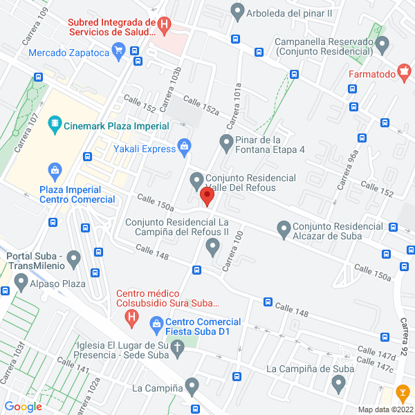Mapa de Green Training S.A.S.