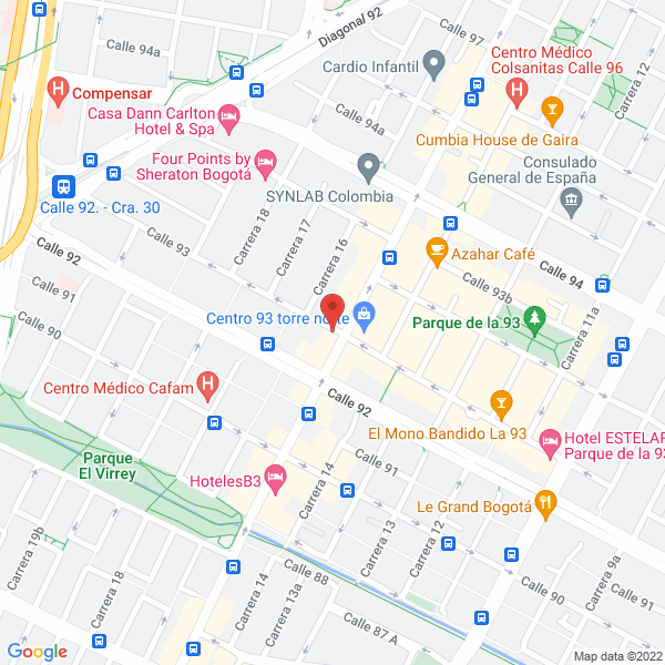 Mapa de Group Of Products And Services Ltda.
