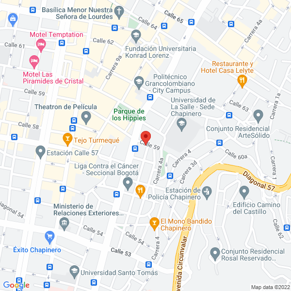 Mapa de Imagenes En Salud S.A.S.