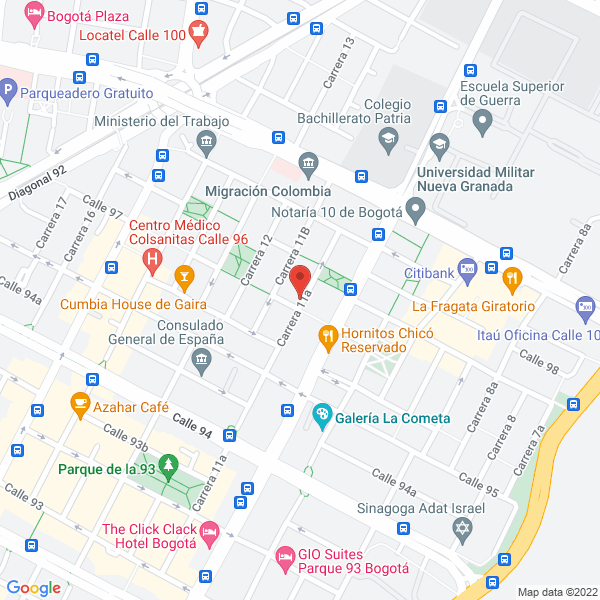 Mapa de Imbiodent Colombia S.A.S.