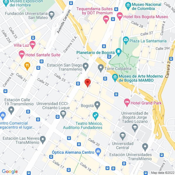 Mapa de Importaciones Comerciales D & D S.A.S.