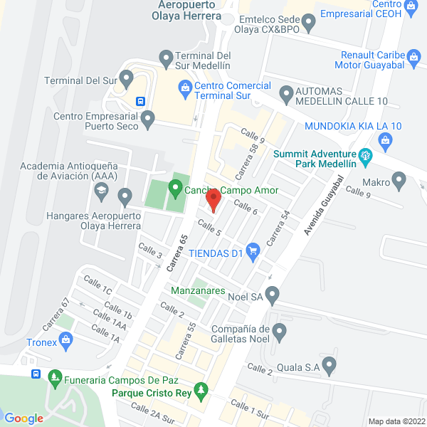 Mapa de Importaciones J L Y M S.A.S.