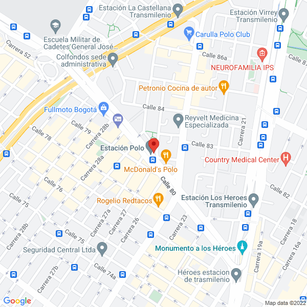 Mapa de Importaciones Ochin S.A.S.