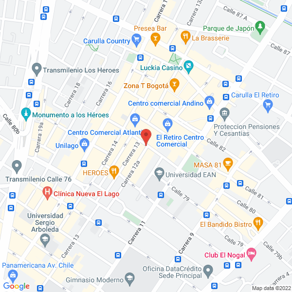 Mapa de Mantarraya Music S.A.S.