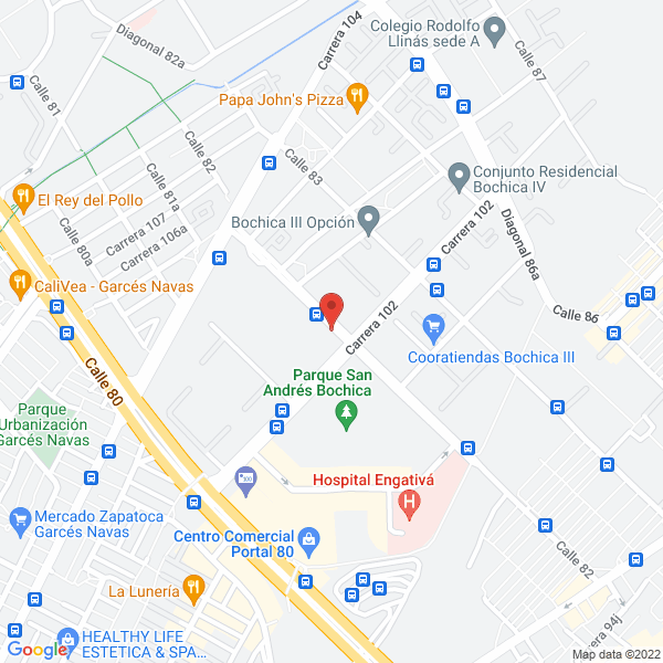 Mapa de Mantenimientos Gama Ltda.