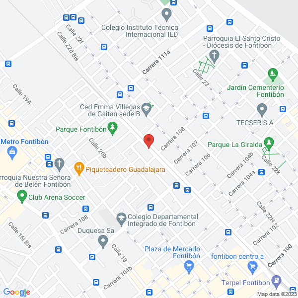 Mapa de Maquinaria Y Construcciones Ortiz Sanabria Ltda.