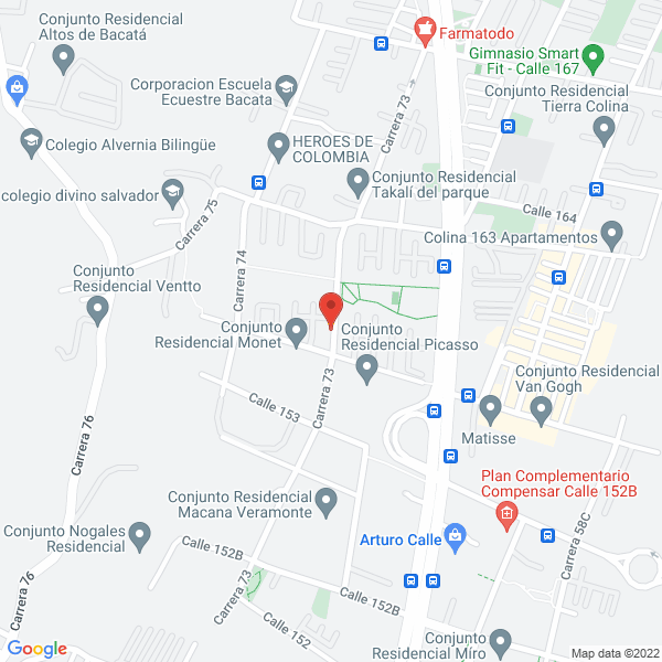 Mapa de Mar-K Comercial S.A.S.