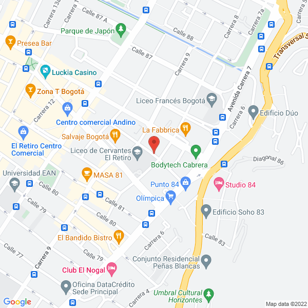 Mapa de Mlo Consultores S.A.S.