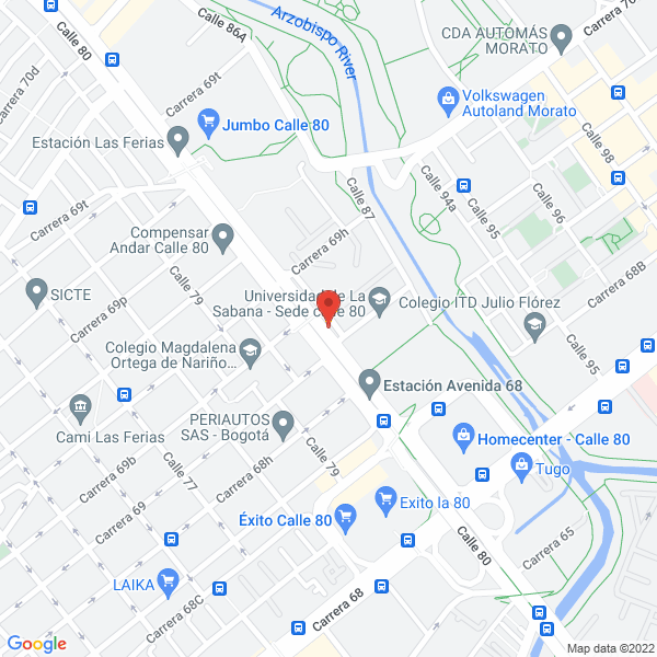 Mapa de Mobility Group S.A.S.