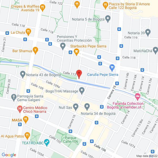 Mapa de Multiedro Consulting S.A.S.