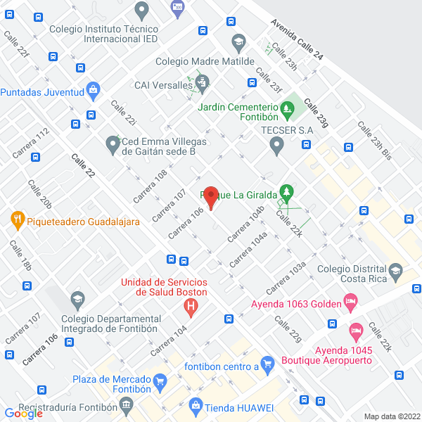 Mapa de Mundiaduanas Y Servicios S.A.S.