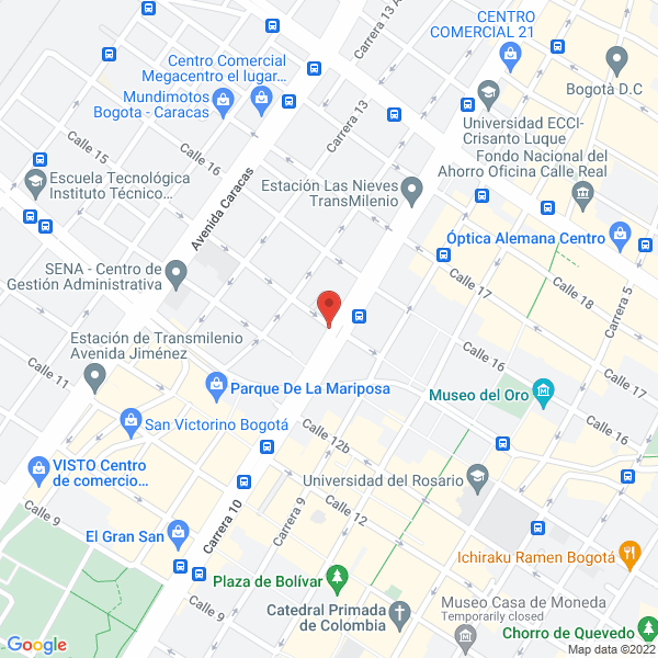 Mapa de Mundial De Afiches Ltda.