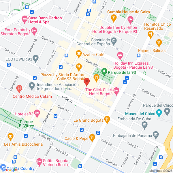 Mapa de Mundos Interactivos Del Conocimiento Ltda.