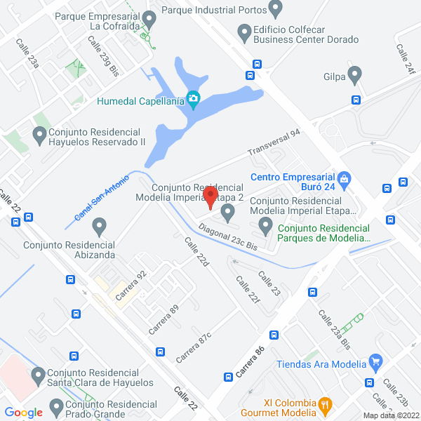 Mapa de Netori & Cía. Ltda. Representaciones