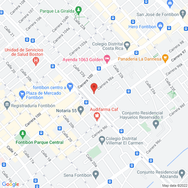 Mapa de New Life Natural S.A.S.