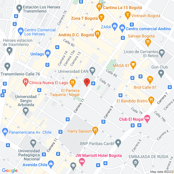 Mapa de Newfield Consulting Colombia S.A.S.
