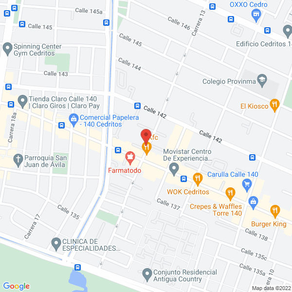 Mapa de Nida S. En C.