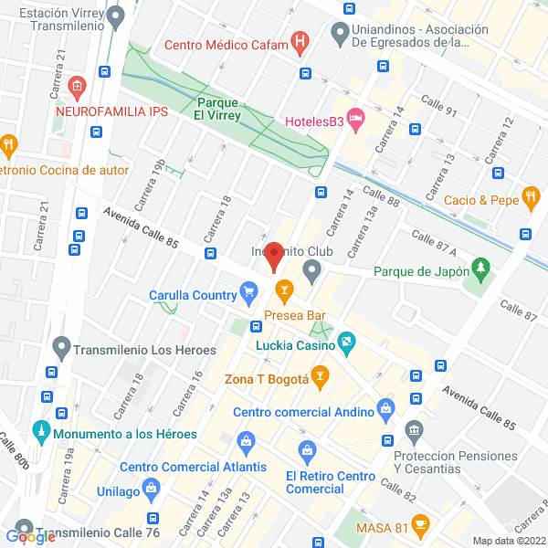 Mapa de Noise Press S.A.S.