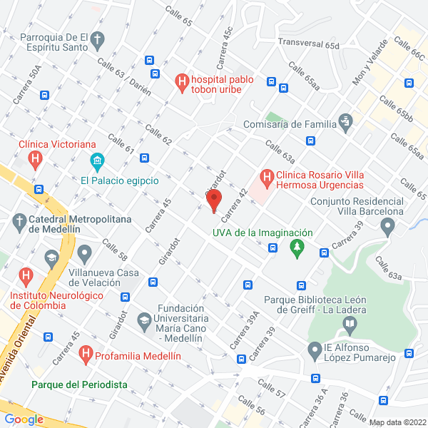 Mapa de Noremed Mercadeo S.A.S.