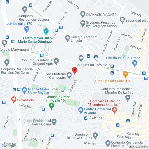 Mapa de Norsistemas Ltda.