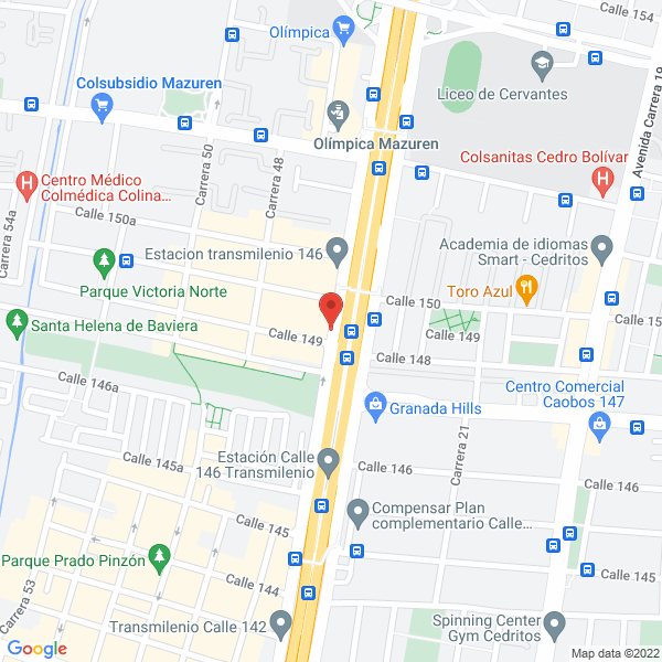 Mapa de Pets Club Vet S.A.S.