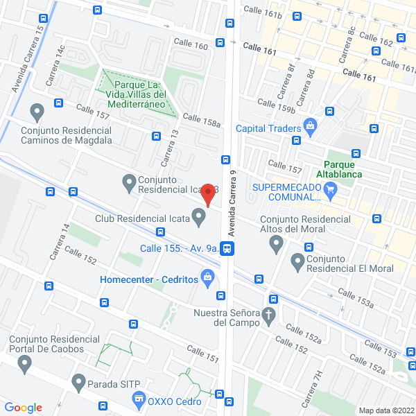 Mapa de Pharmacare S.A.S.