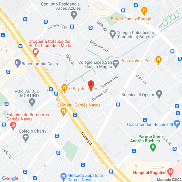Mapa de Pharmasass De Colombia S.A.S.