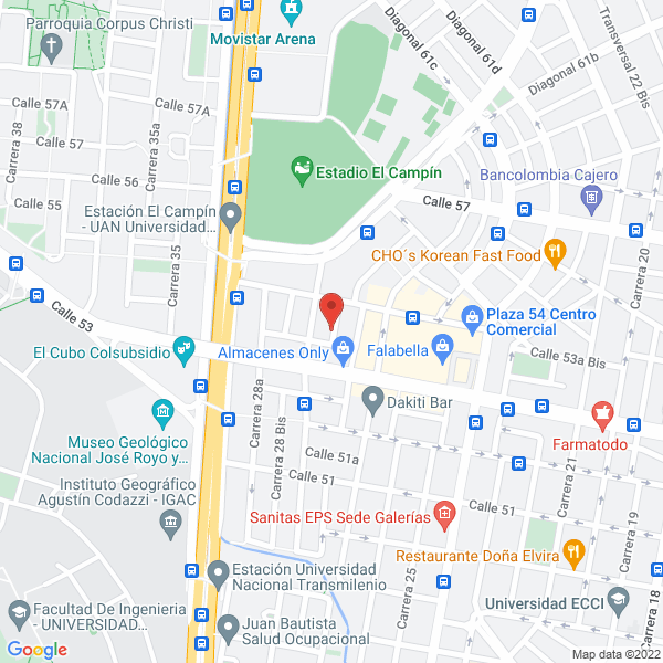 Mapa de Pharmasion Ltda.