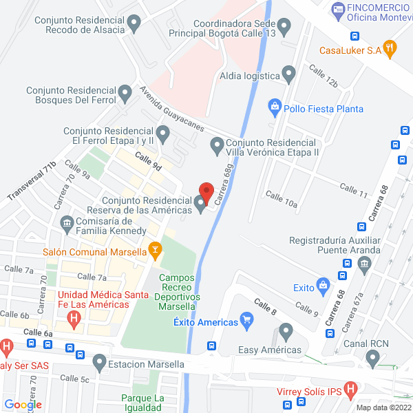 Mapa de Phycomotion S.A.S.