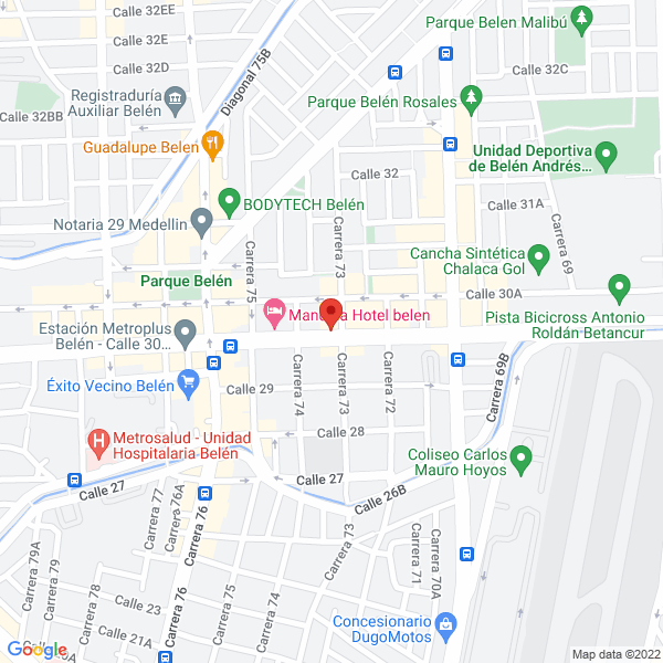 Mapa de Pizza Pollo Y Pastas S.A.S.