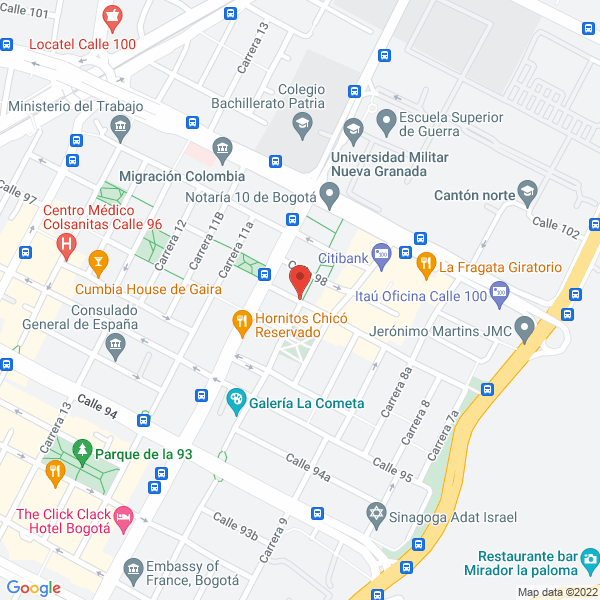 Mapa de Plan Un Sueño Posible S.A.S.