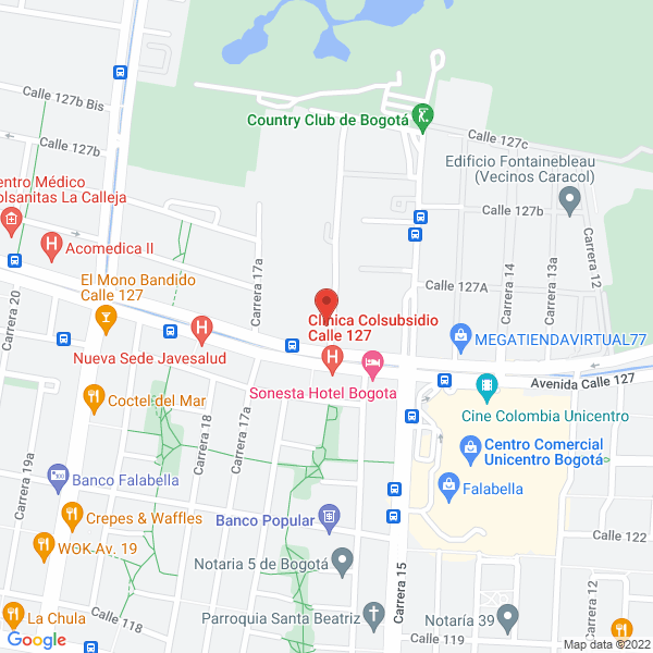 Mapa de Prada Y Mejía Consultores Ltda.