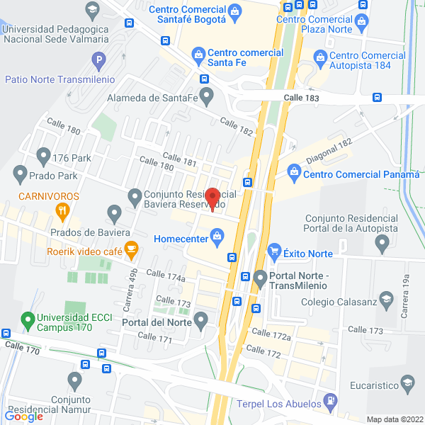 Mapa de Red Ingelcom & Cía. Ltda.