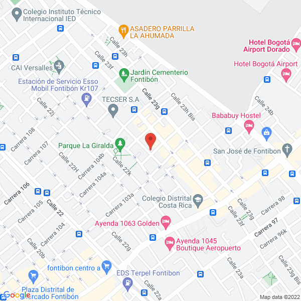 Mapa de Redes Servicios Y Soportes Ltda.
